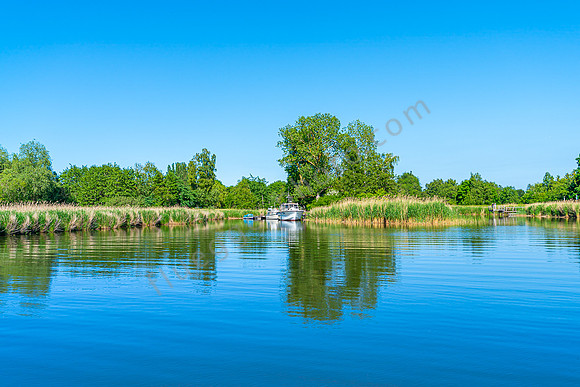 Am Achterwasser auf der Insel Usedom