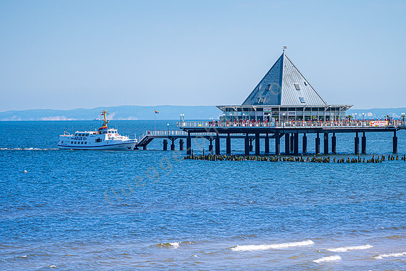 Seebrücke Ahlbeck auf der Insel Usedom