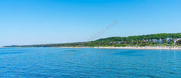 Strand und Hinterland von Zinowitz Usedom