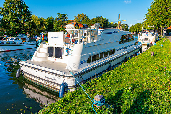 Impression auf dem Kanal in Weesp