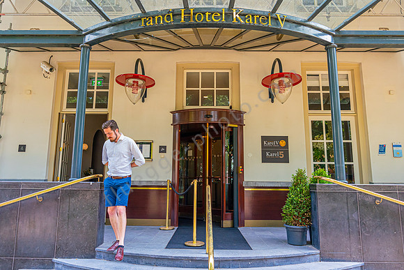 Eingang des Grand Hotel Karel V, Utrecht