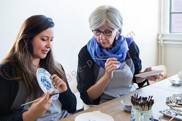 Royal Delft Plate Painting Workshop