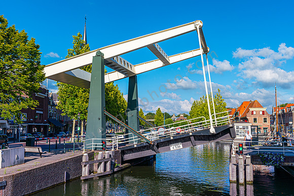 Impression auf dem Kanal in Weesp