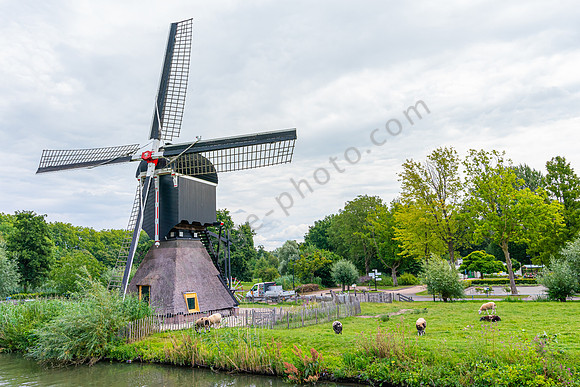 Windmühle an der  Hollandse Ijssel