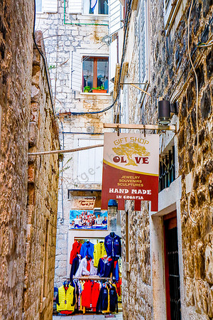 Gassen in Trogir
