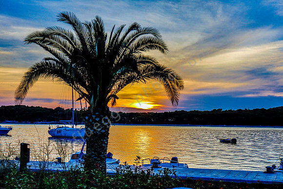 Sonnenuntergang in Zadar