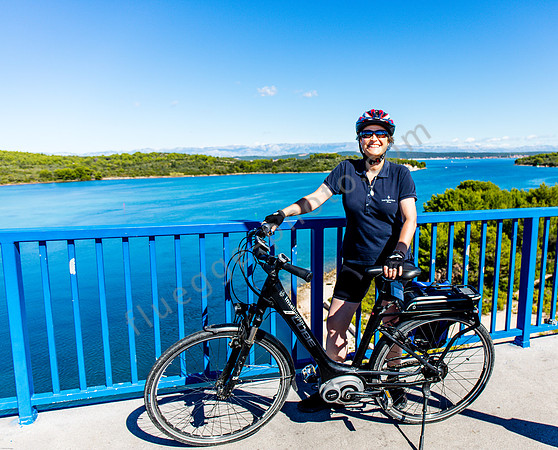 Heike mit E-Bike