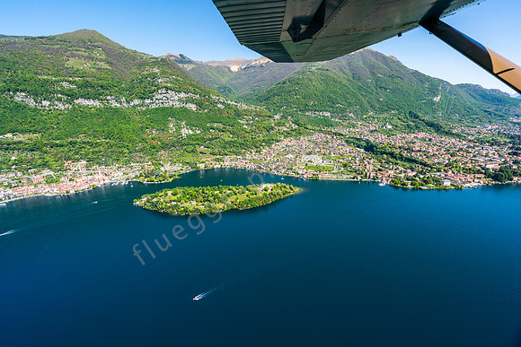 Insel Comacina im Comer See