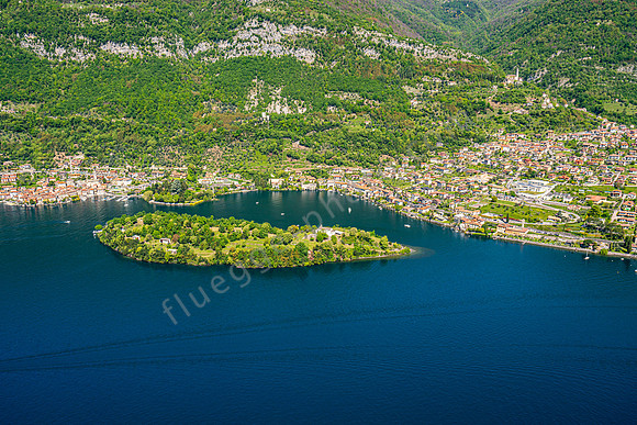 Insel Comacina im Comer See