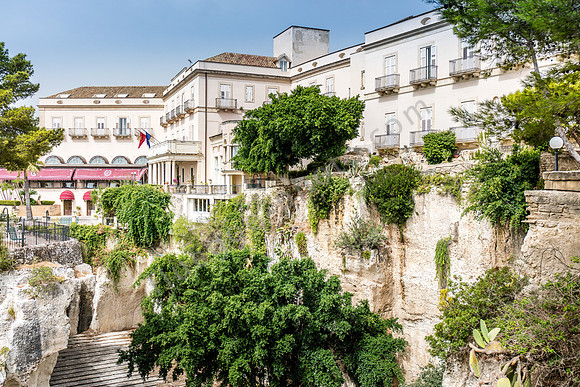 Syrakus: Grand Hotel Villa Politi.