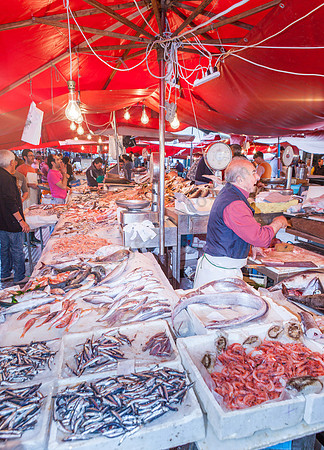 Fischmarkt in Palermo