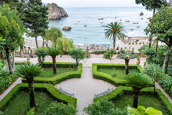 Taormina: Park des Hotels Belmond Villa Sant' Andrea.