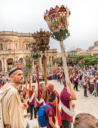 Prozession in Noto
