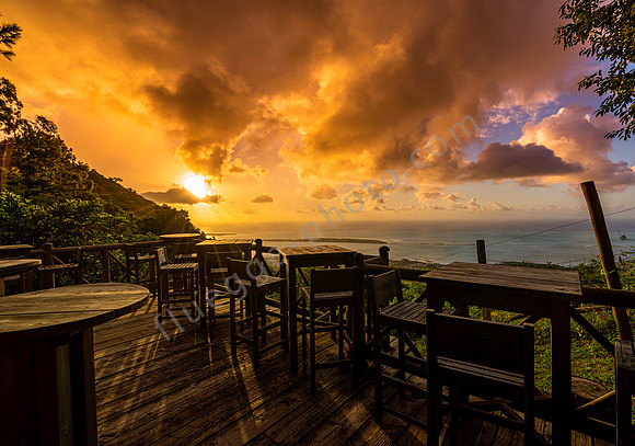 Sonnenuntergang Lakaz Chamarel Exclusive Lodge