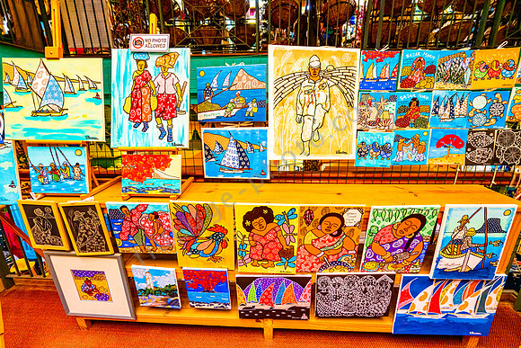 Kunstausstellung in der Hauptstadt Port Louis