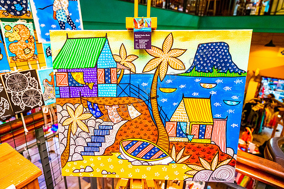 Kunstausstellung in der Hauptstadt Port Louis