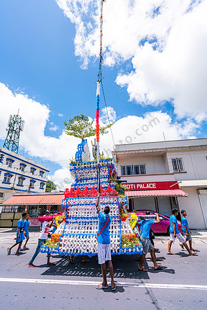 Prozession auf Mauritius