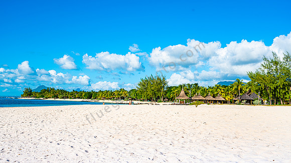 Strand von Mauritius