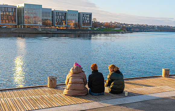 Chillen am Als-Sund