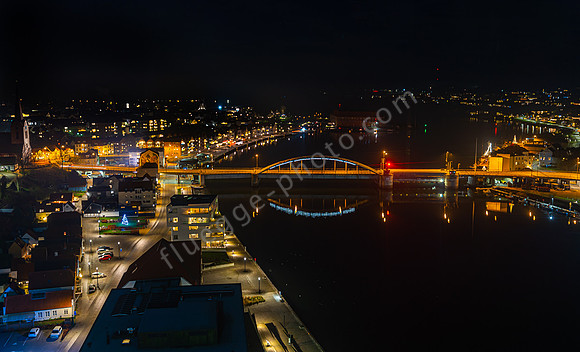 Sønderborg bei Nacht