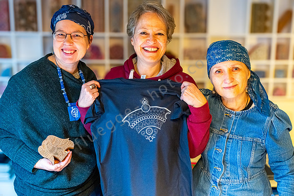 Blaudruck im Museum am Peipussee