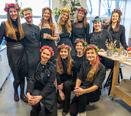 Junggesellinnen-Abschied in Kerakmikwerkstatt in Tallinn