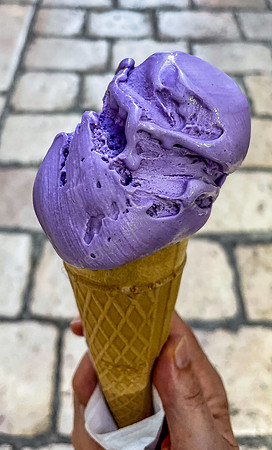Lavendel-Eis, das beste ganz Kroatiens