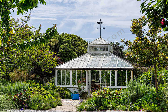 Gartenhaus auf der Insel Guernsey