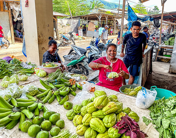 Markt in Kalabahi auf Alor