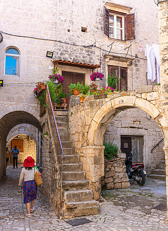 Gasse in Trogir