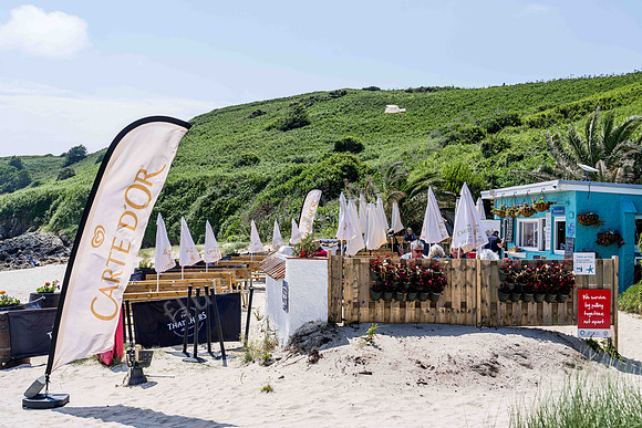 Strandbar auf Herm