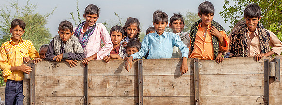 Indian rural children