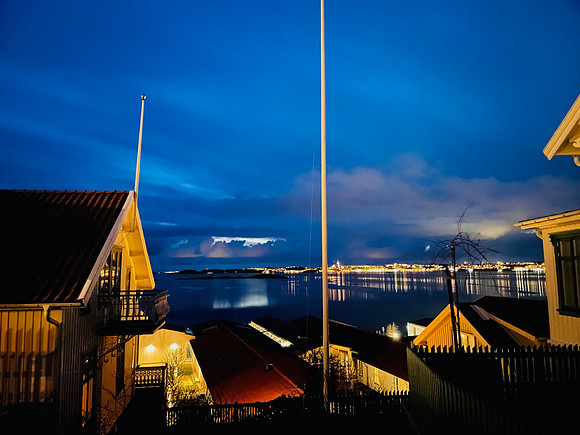Abendstimmung in Fiskebäckskil am Gullmarsfjord