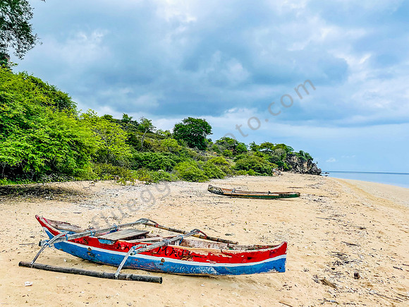 Fischerboote in Baucau, Ost-Timor