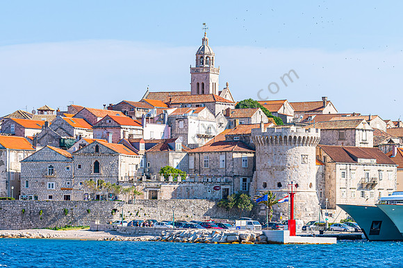 Stadt Korčula auf der gleichnamigen Insel